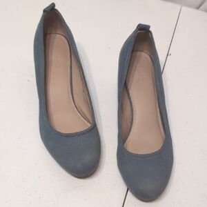 Universal Thread Blue Women's Block Heels Shoes Size 7 1/2